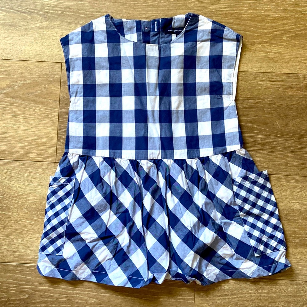 French Connection gingham dress